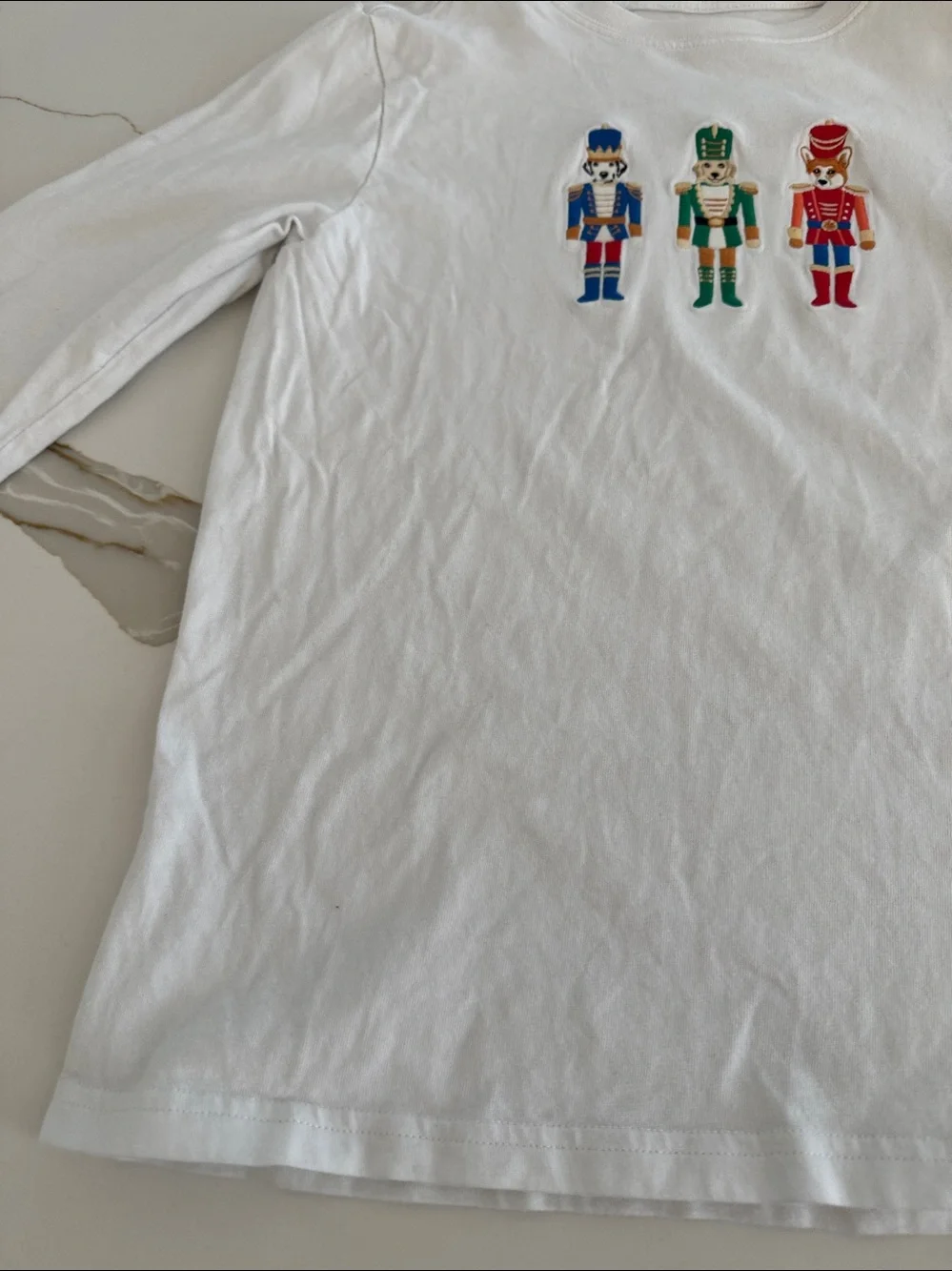 Janie and Jack Nutcracker Dog Tee